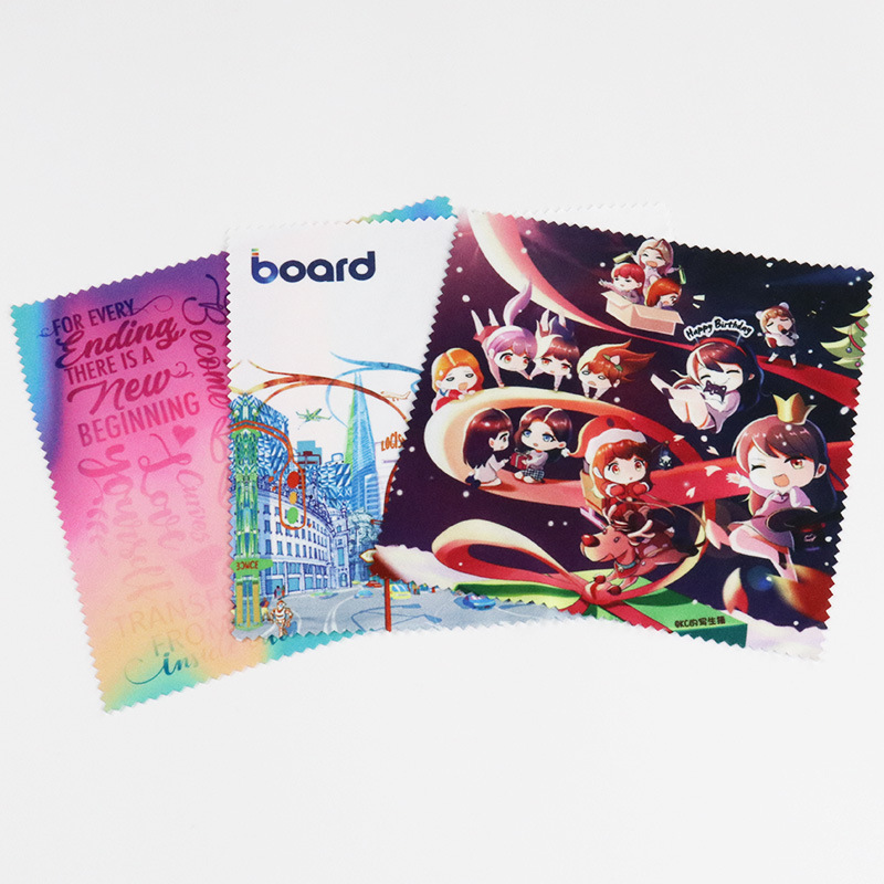 Full Color Glasses Cleaning Cloth