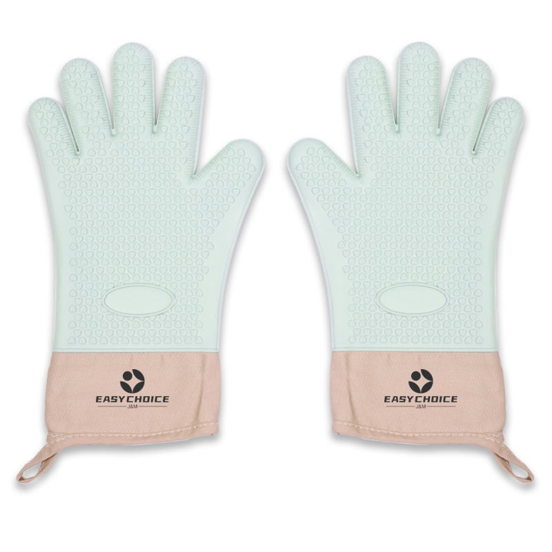 Silicone Oven Gloves with Hanging Loop