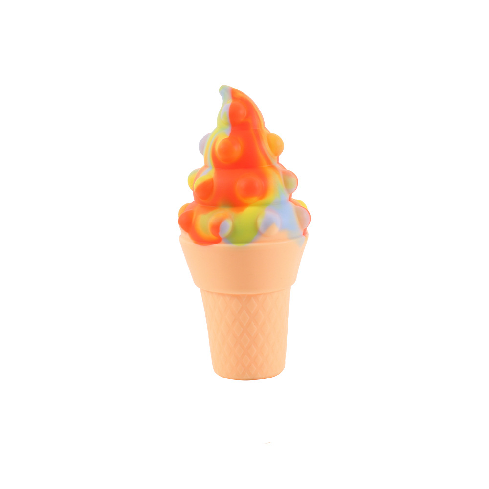 Silicone Ice Cream Stress Reliever