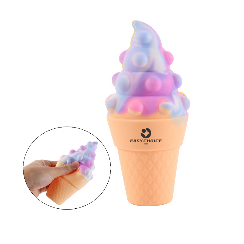 Silicone Ice Cream Stress Reliever