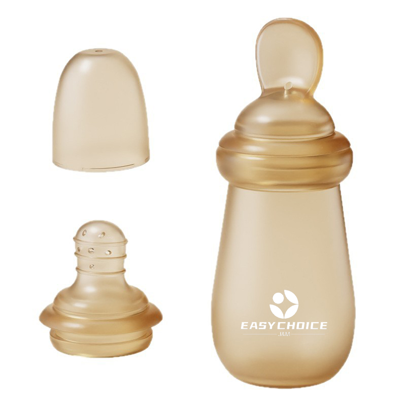 Silicone Squeezable Baby Bottle Spoon
