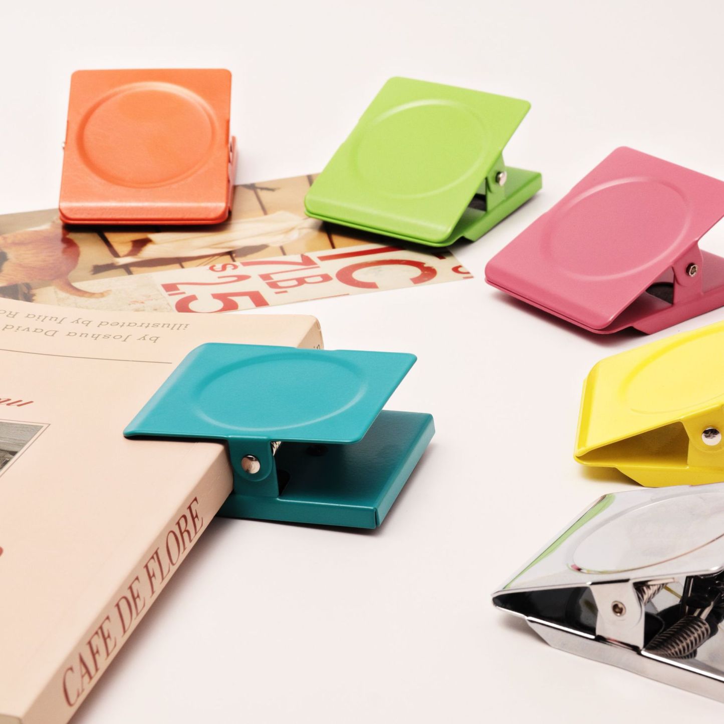 Magnetic Metal Fridge Clip