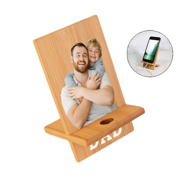 Bamboo Phone Holder DIY Photo