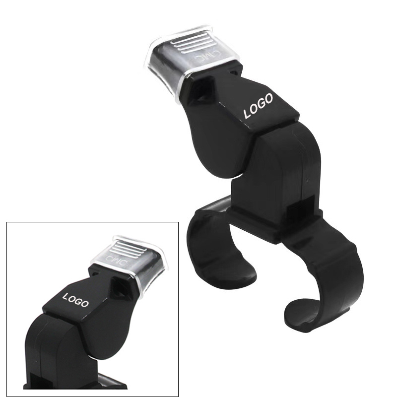 Finger Grip Plastic Sport Whistle