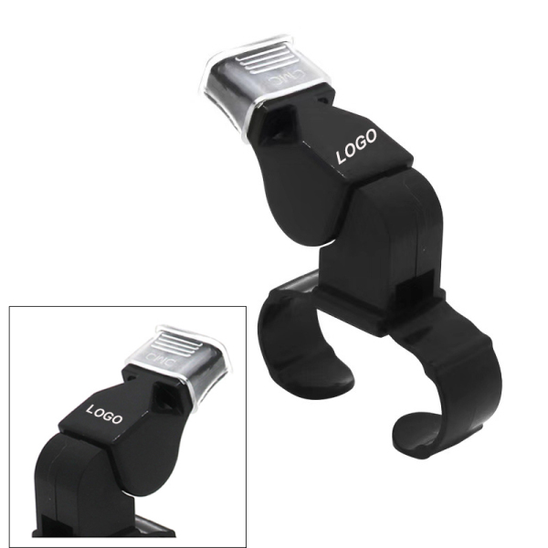 Finger Grip Plastic Sport Whistle