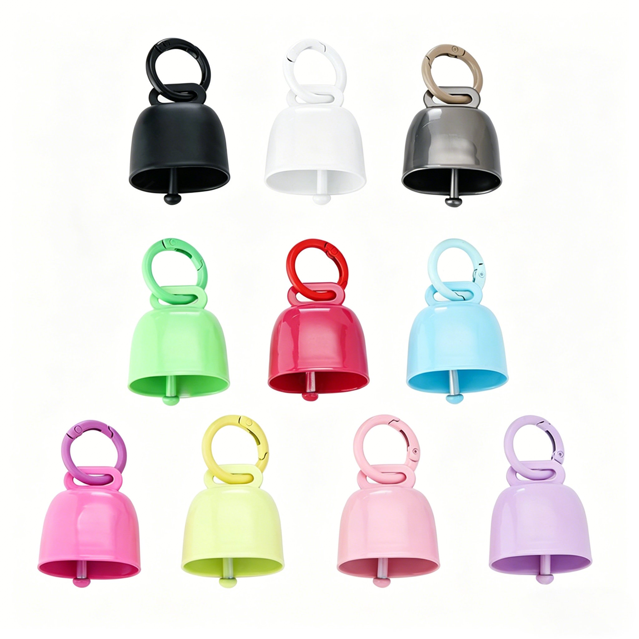 Iron Pet Collar Bell Decor