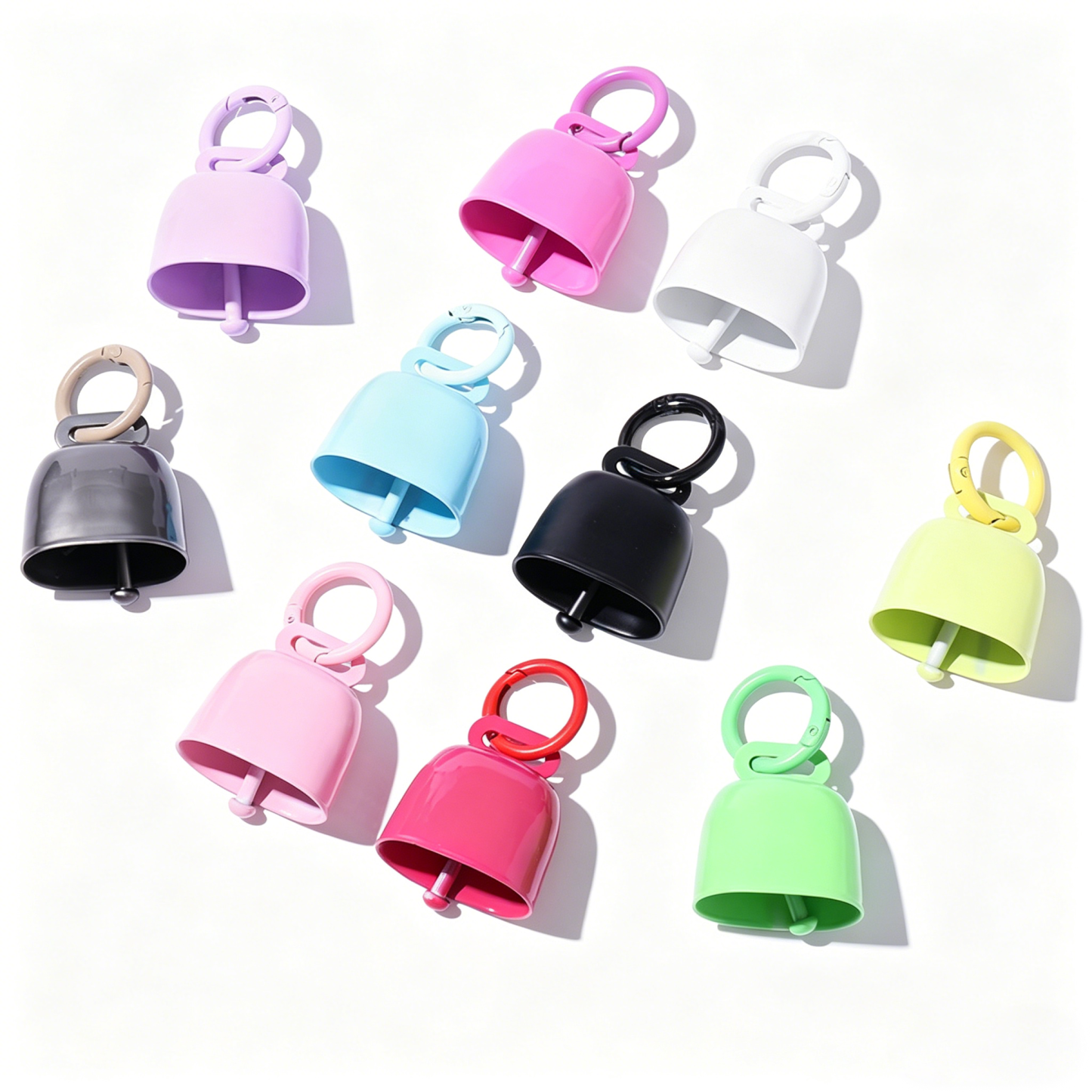 Iron Pet Collar Bell Decor