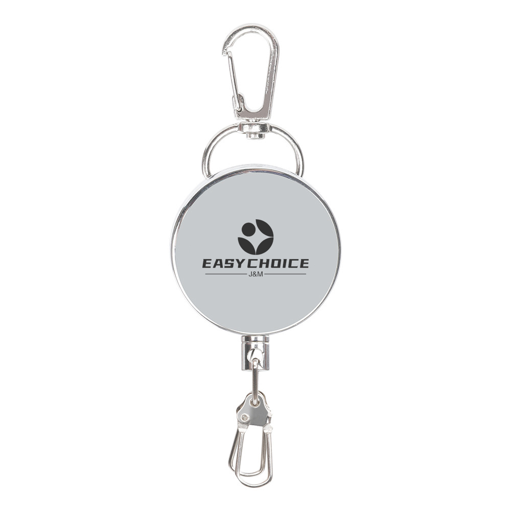 Metal Badge Reel with Back Clip