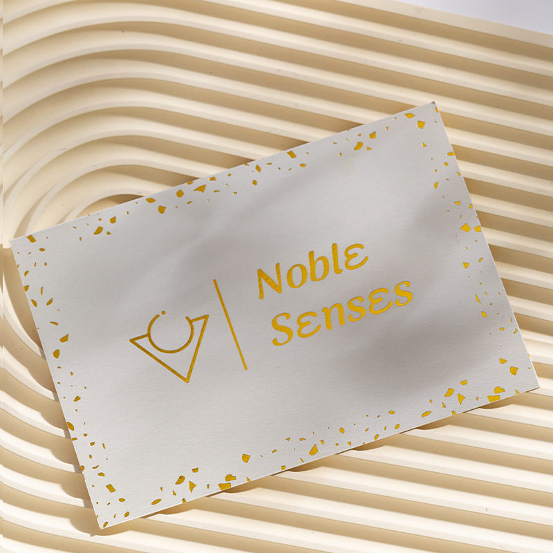 Wood Grain Paper Greeting Card