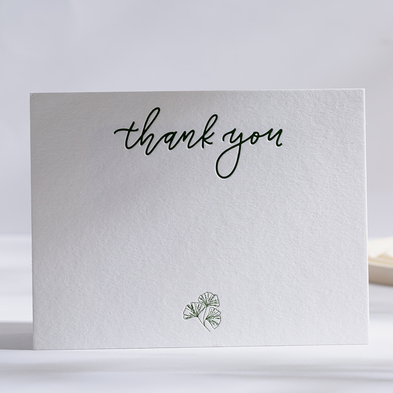 Wood Grain Paper Greeting Card