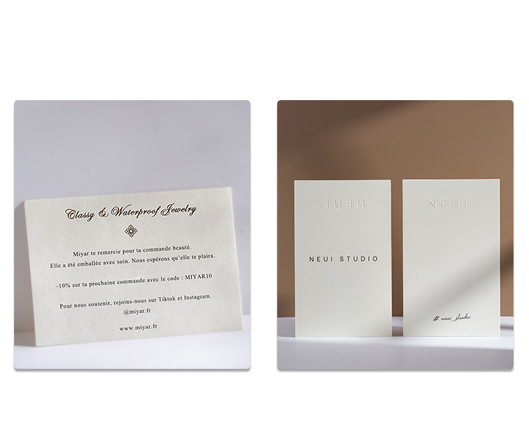 Wood Grain Paper Greeting Card