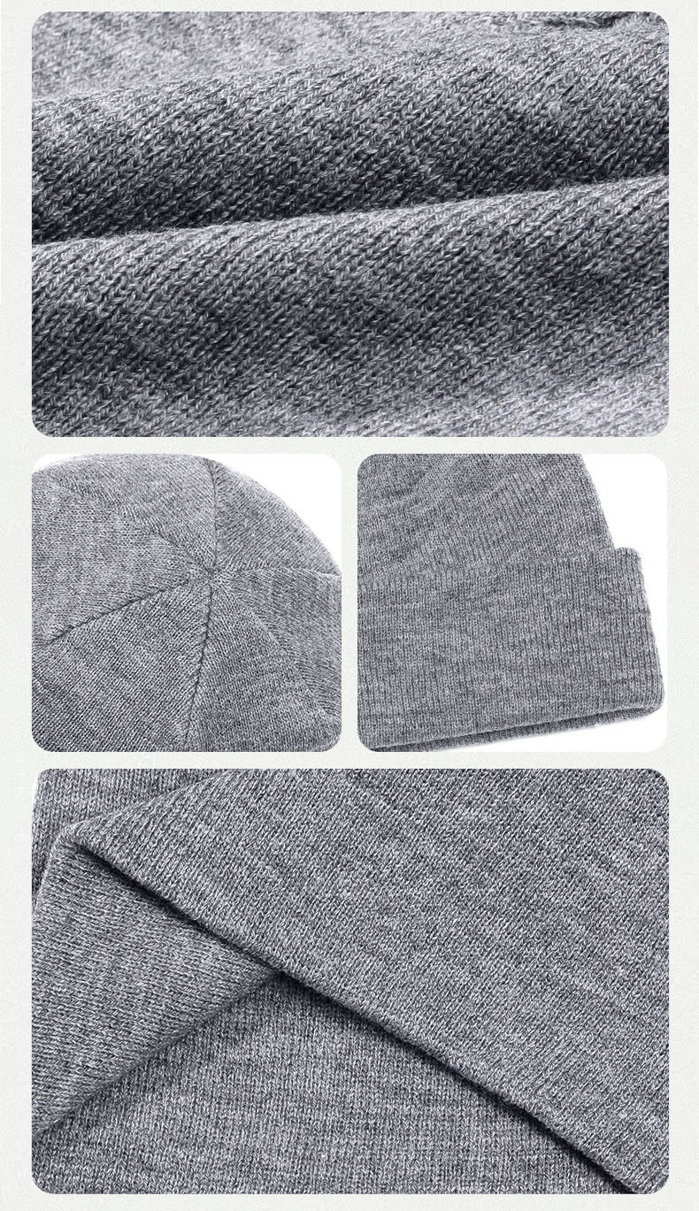 Warm Acrylic Knitted Hat