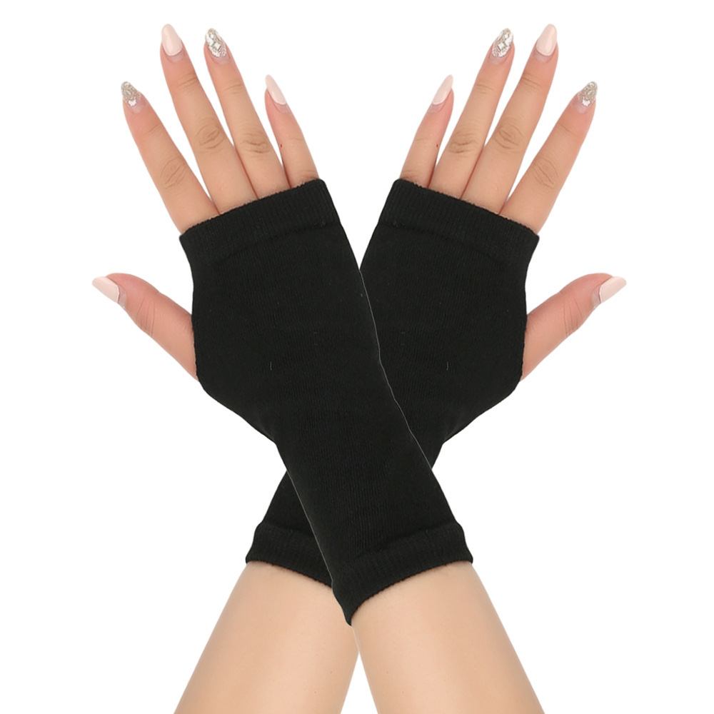 Knitted Fingerless Gloves
