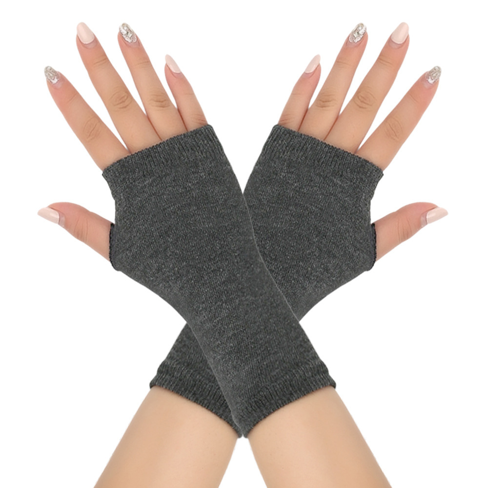 Knitted Fingerless Gloves