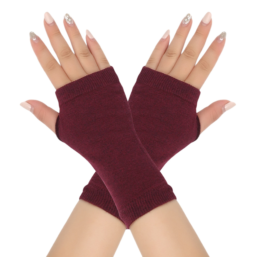 Knitted Fingerless Gloves