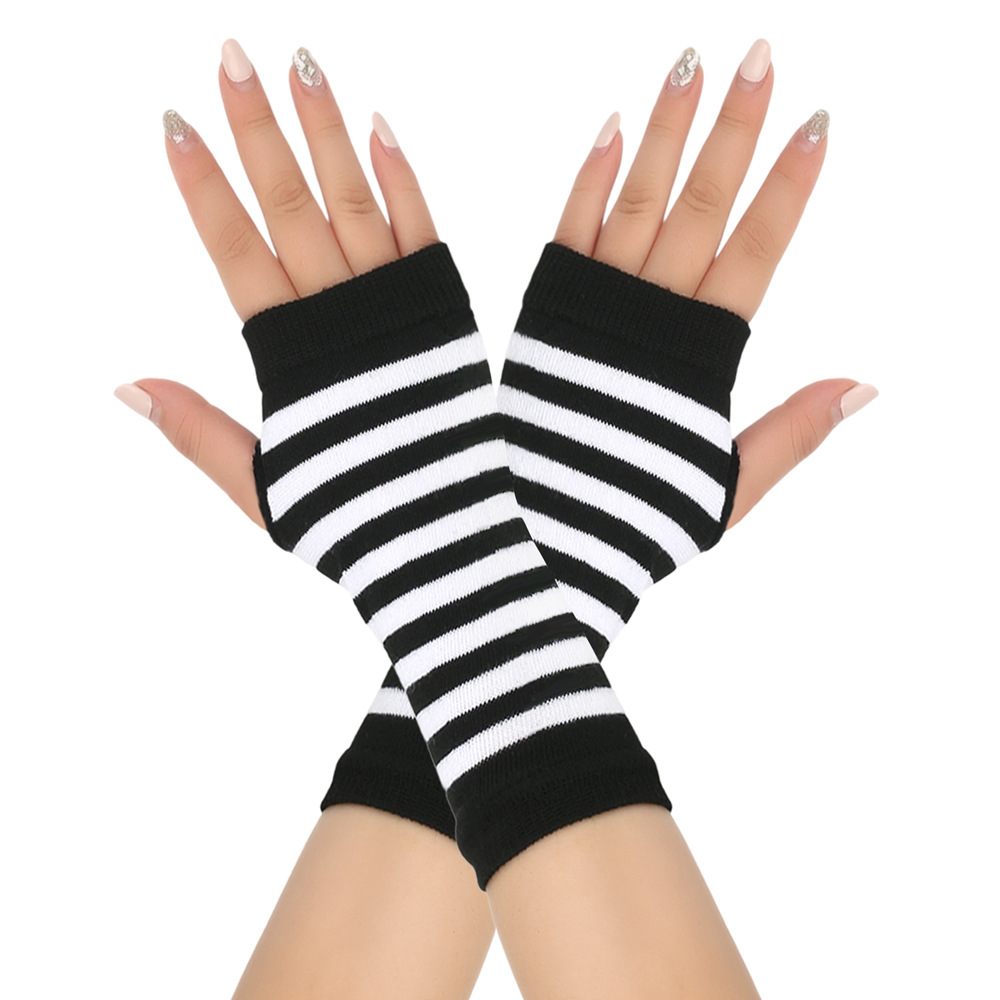 Knitted Fingerless Gloves
