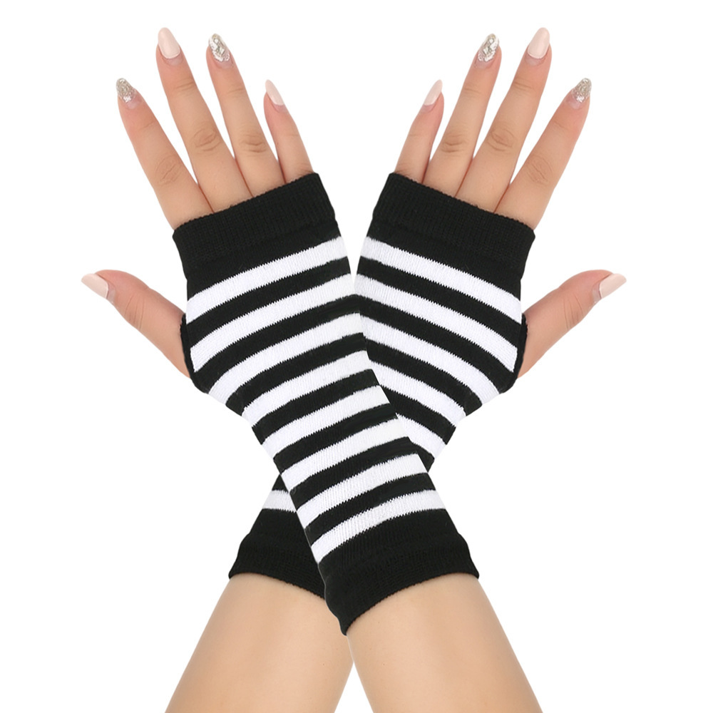 Knitted Fingerless Gloves