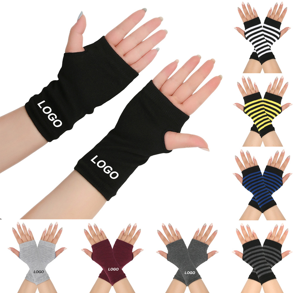 Knitted Fingerless Gloves