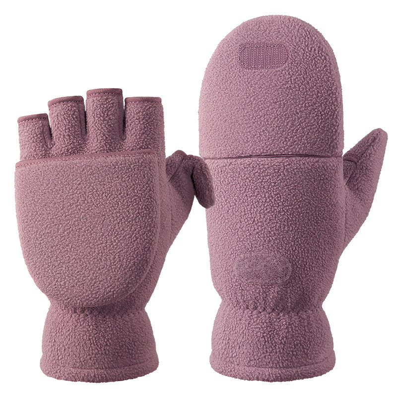 Fingerless Flip Mittens
