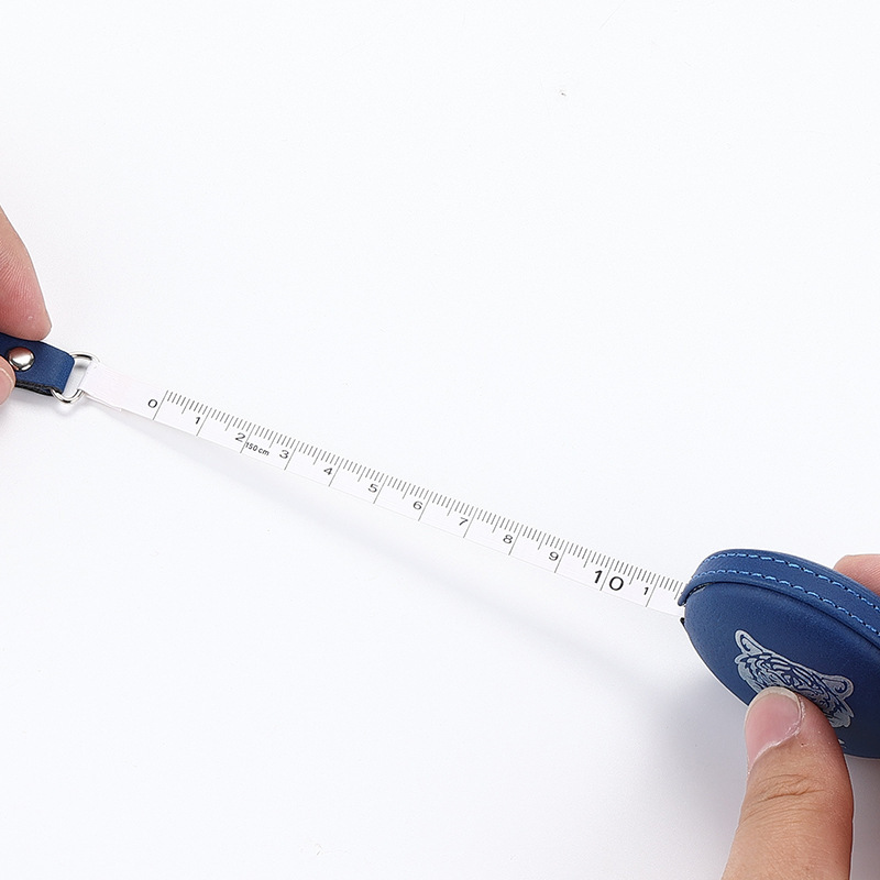 Round PU Leather Tape Measure