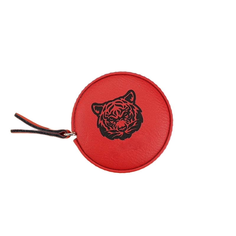 Round PU Leather Tape Measure