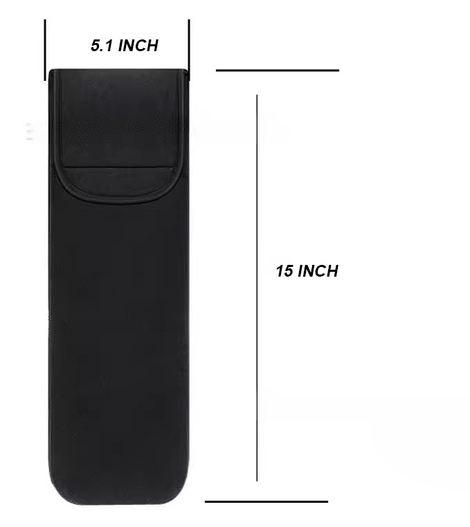 Neoprene Curling Iron Storage Pouch