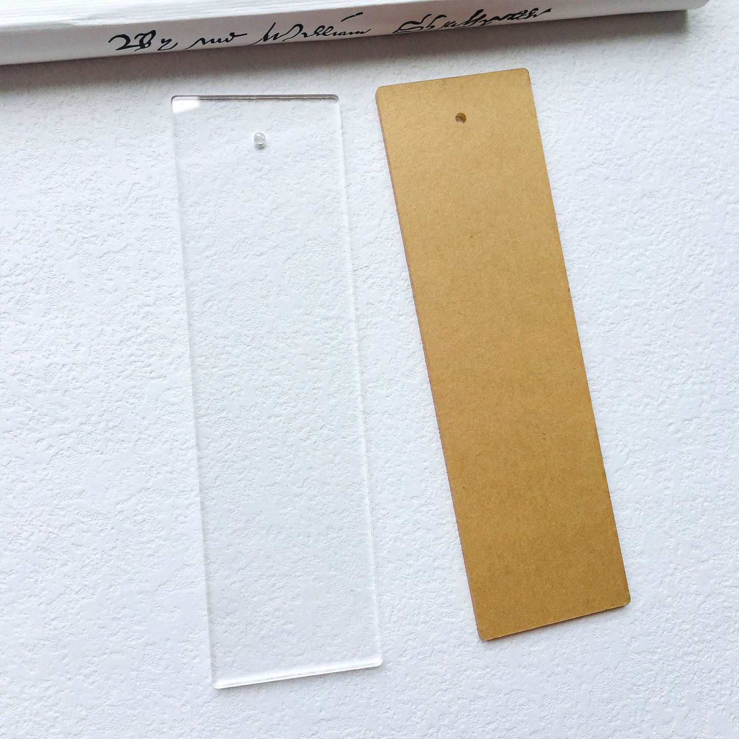 Transparent Bookmark With Tassel