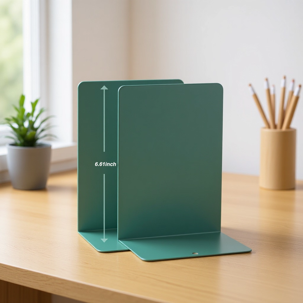 L Shaped Metal Bookend