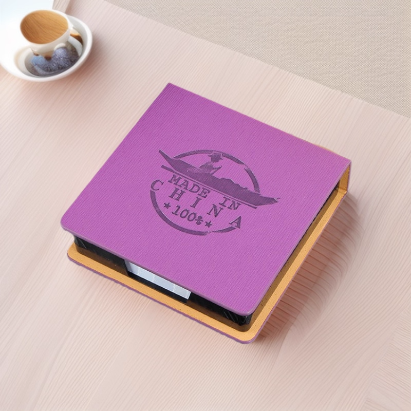 Sticky Note Cube With PU Cover