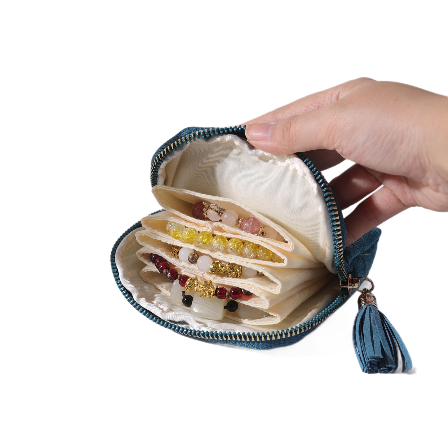 Jewelry Pouch with Tassel