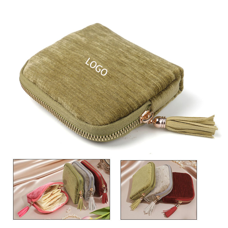 Jewelry Pouch with Tassel