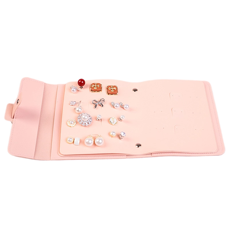 PU Leather Earring Storage Bag