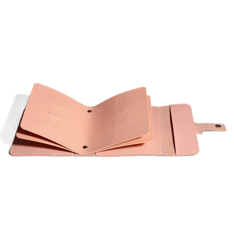 PU Leather Earring Storage Bag