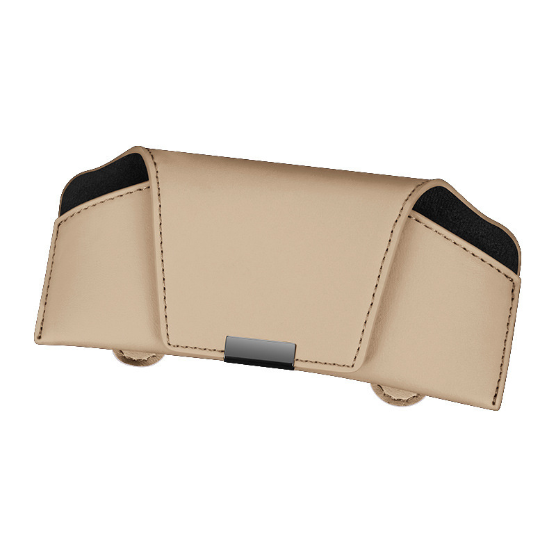 Magenetic PU Car Glasses Holder