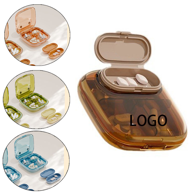 4 Grid Pill Box