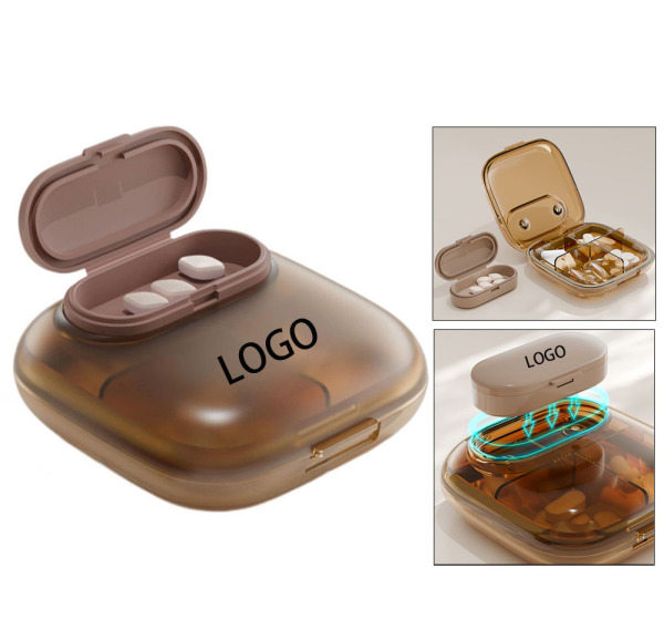 4 Grid Pill Box