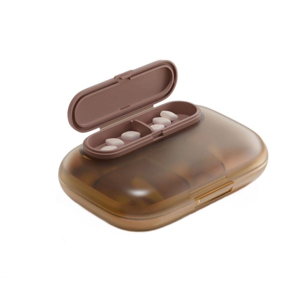6 Grid Pill Box