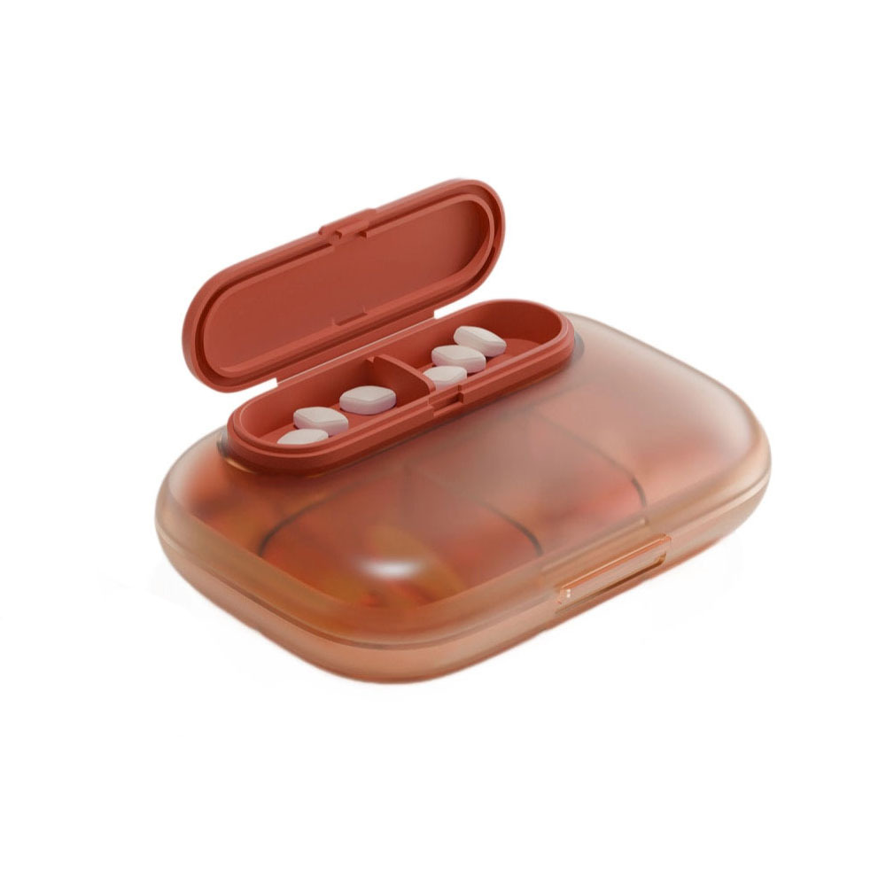 6 Grid Pill Box
