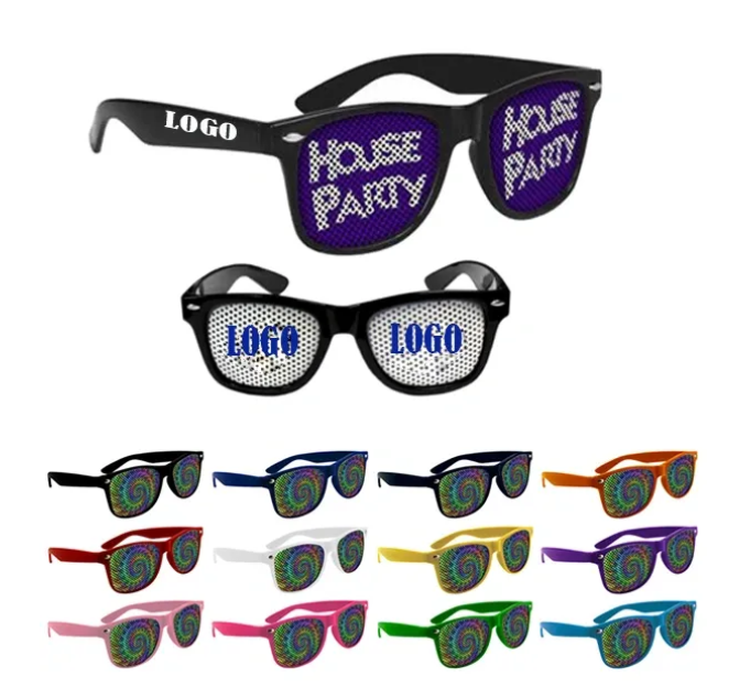 See Through Pinhole Sunglasses