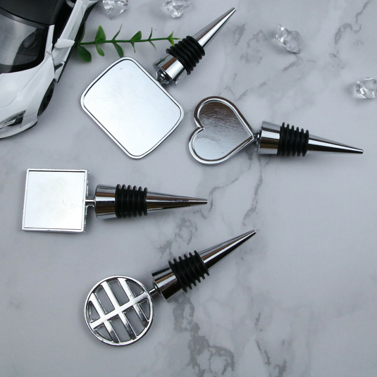 Epoxy Dome Metal Wine Stopper