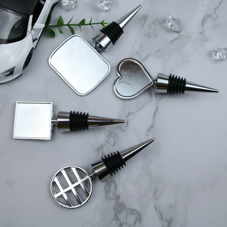 Epoxy Dome Metal Wine Stopper