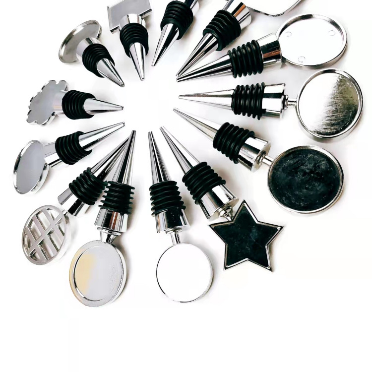 Epoxy Dome Metal Wine Stopper
