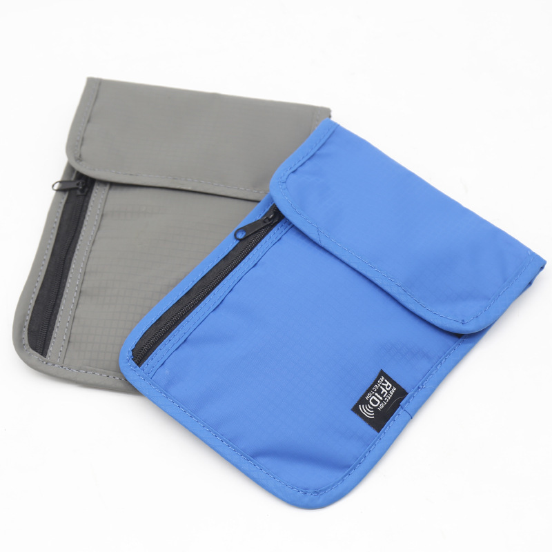 RFID Blocking Neck Wallet