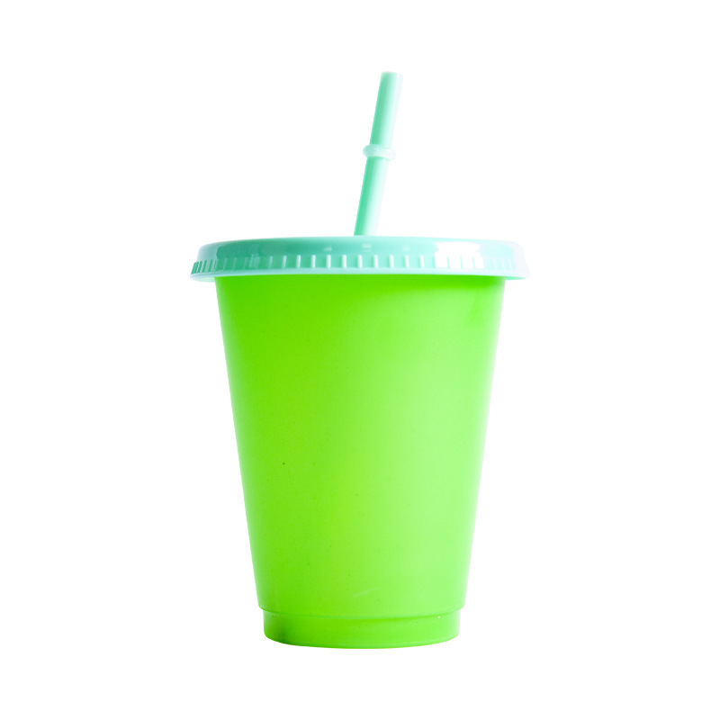Heat-sensitive Color-changing Straw Cup