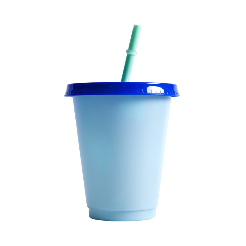 Heat-sensitive Color-changing Straw Cup