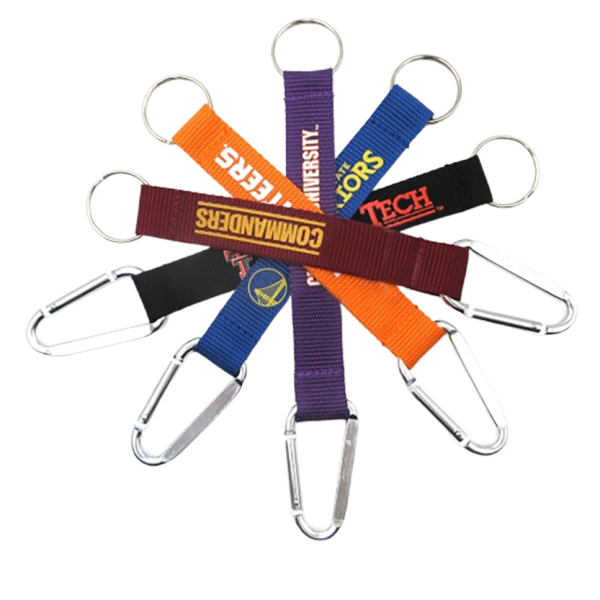 Carabiner Clip with Short Strap