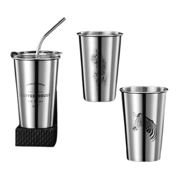 12oz 304 Stainless Steel Beer Mug