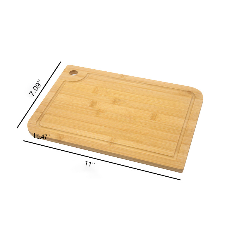 Bamboo Cutting Board with Groove