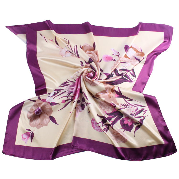 35''x35'' Polyester Silk Scarf