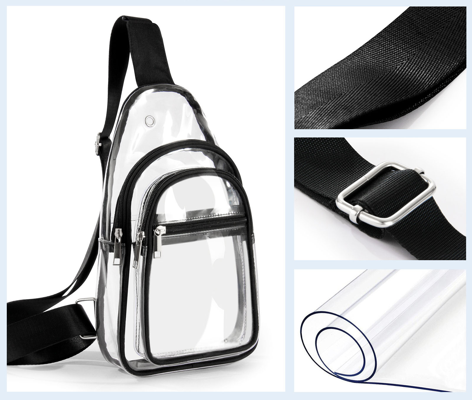 Transparent Chest Bag